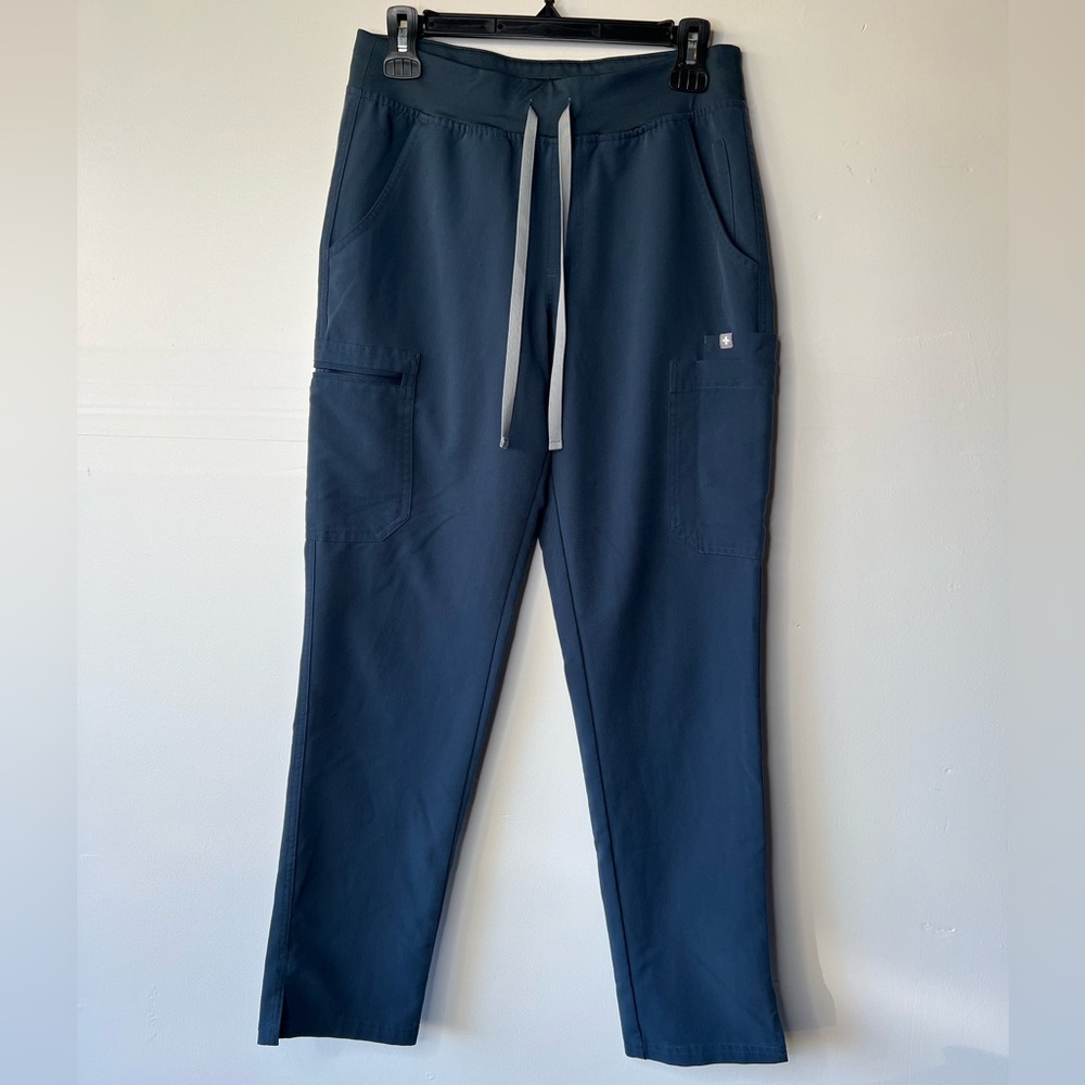 Figs Yola Skinny Navy Scrub Pants, S